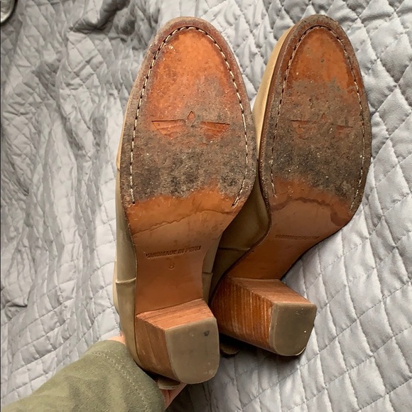 Fortress of Inca Micaela boot in cream, size 8 - Picture 4 of 9